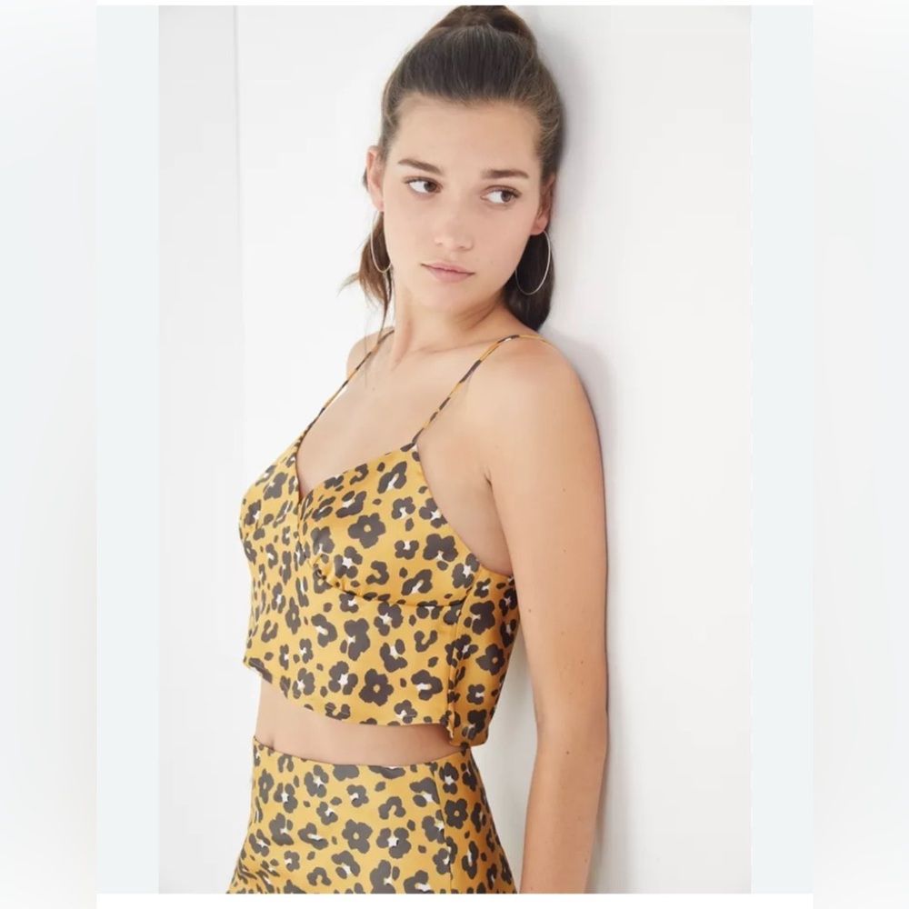 UO 4Sienna Satin Top